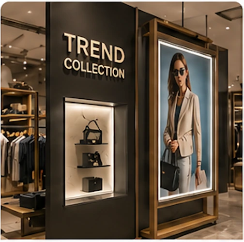 retail and signage