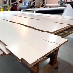 Precision-cut panels and enclosures