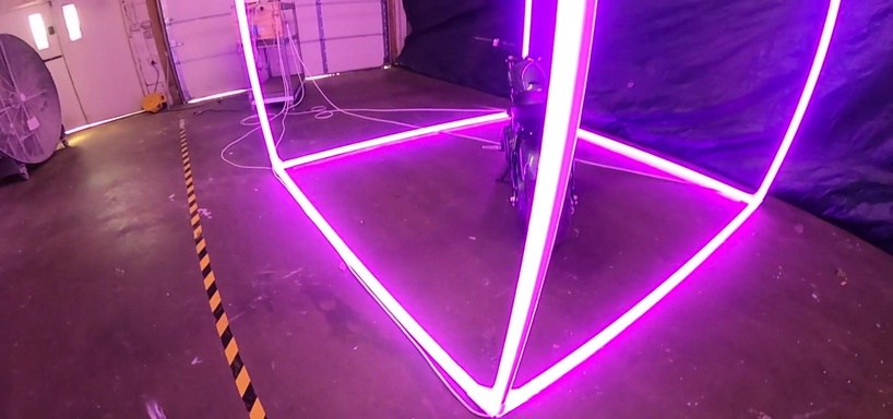Custom programmable LED tube lighting fabricated by 865FabLab