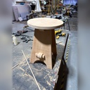 The Humble Stool, unfinished, front
