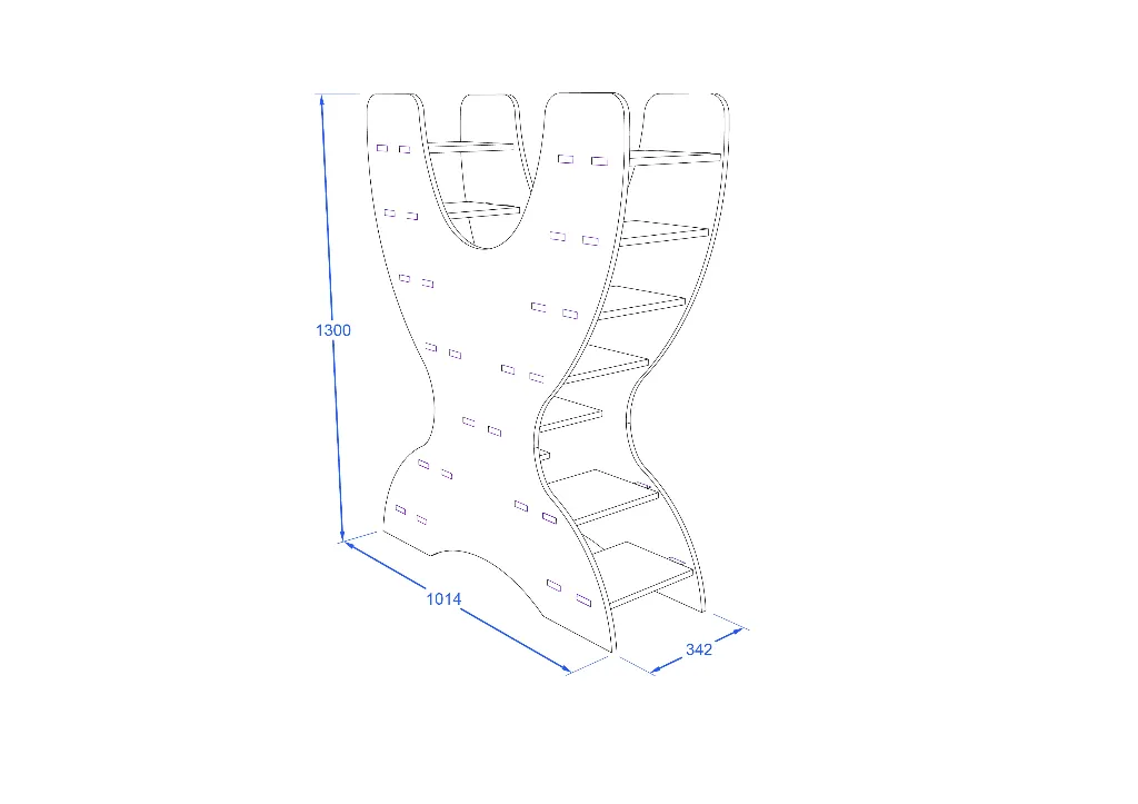 Design - 11818 - Shelf X-shaped_2.webp