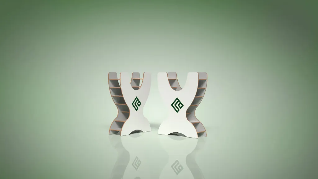 Design - 11818 - Shelf X-shaped