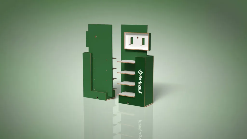 Design - 12410 - Display with shelves