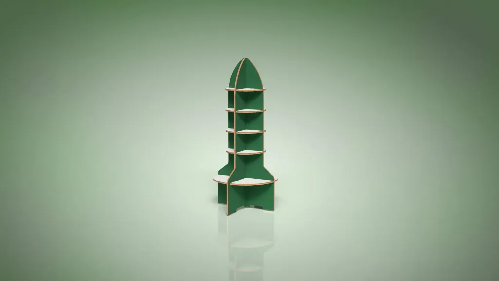 Design - 900216 - Rocket shelf