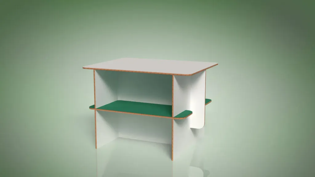 Design - 11154 - Table with shelves