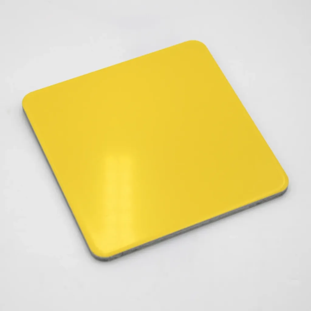 BYL Yellow PE ACM Sheet