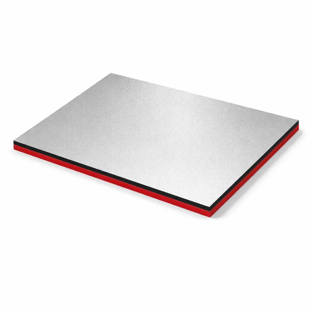 251 MFK Mica Silver / FEF Red